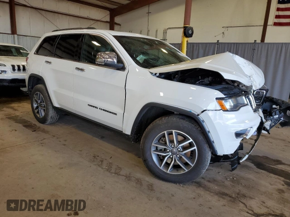 2021 Jeep Grand Cherokee Limited X with VIN 1C4RJFBG1MC534663, listed as a Copart auction lot 49806135 with Not provided miles and Salvage title. Bid and sale history available at DreamBid. Image 4.