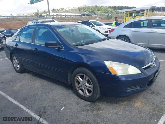 2006 Honda Accord Sdn LX SE with VIN 1HGCM56396A173875, listed as a IAAI auction lot 41791610 with 168,414 mi miles. Bid and sale history available at carsss.com. Image 1.