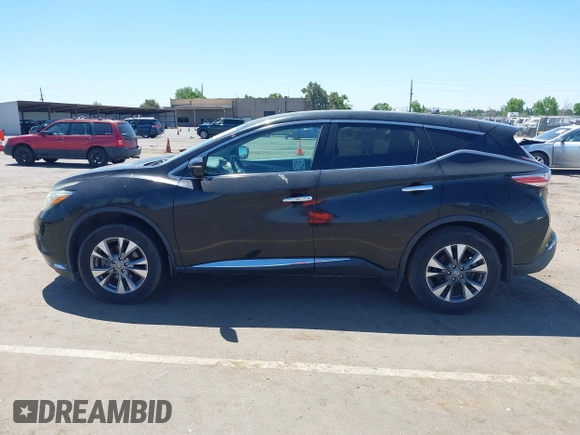 2015 Nissan Murano Platinum z VIN 5N1AZ2MG7FN239212, wystawiony jako IAAI lot #42256318 z przebiegiem 184 798 mil mil oraz . Historia ofert i sprzedaży dostępna na DreamBid. Obrazek 14.