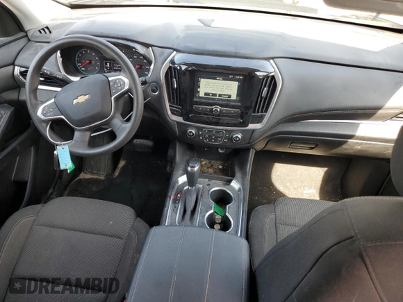 2019 Chevrolet Traverse LS with VIN 1GNEVFKW7KJ286798, listed as a Copart auction lot 69452524 with 51,112 mi miles and Salvage Title. Bid and sale history available at carsss.com. Image 8.