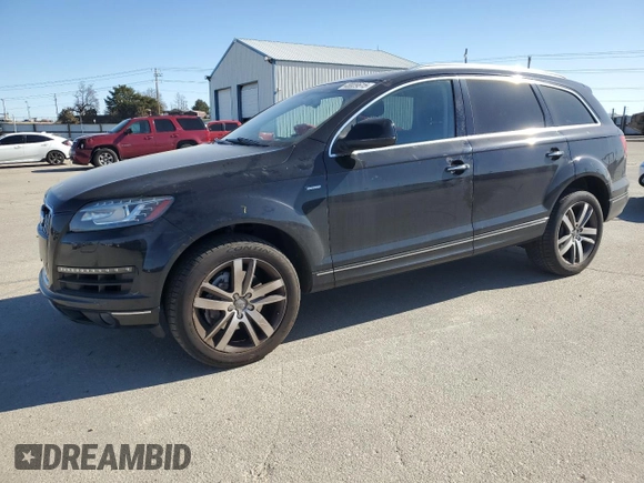 2015 Audi Q7 Premium Plus с VIN WA1LGAFE6FD018984, выставлен на аукционе Copart как лот 48009615 с пробегом 126 636 миль миль и Списание • Salvage title. История ставок и продаж доступна на DreamBid. Изображение 1.