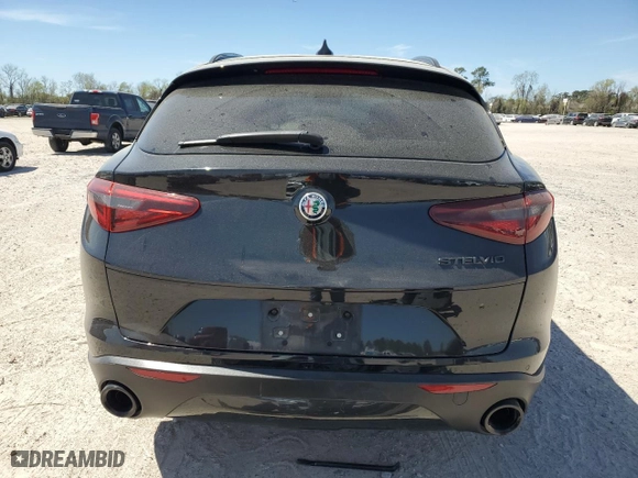 2020 Alfa Romeo Stelvio with VIN ZASPAJAN5L7C94672, listed as a Copart auction lot 49097535 with 64,009 mi miles and Salvage Title. Bid and sale history available at carsss.com. Image 6.