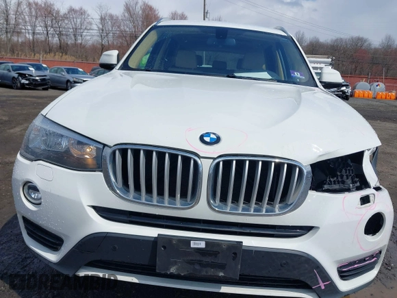 2016 BMW X3 xDrive28i with VIN 5UXWX9C58G0D66558, listed as a IAAI auction lot 41894204 with 66,278 mi miles and . Bid and sale history available at DreamBid. Image 18.