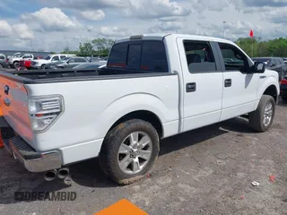 2013 Ford F-150 XL with VIN 1FTFW1CF2DFC17194, listed as a IAAI auction lot 42104978 with 257,406 mi miles. Bid and sale history available at carsss.com. Image 4.