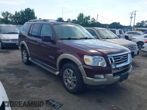 2006 Ford Explorer Eddie Bauer z VIN 1FMEU74E96UA01766, wystawiony jako IAAI lot #42624663 z przebiegiem 145 942 mil mil oraz . Historia ofert i sprzedaży dostępna na DreamBid. Obrazek 1.