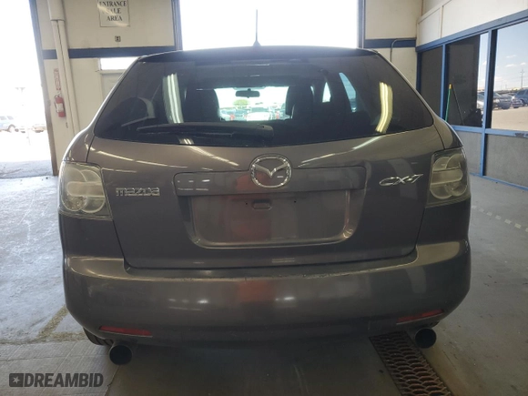 2007 Mazda CX-7 Sport with VIN JM3ER293170100646, listed as a Copart auction lot 54077695 with 157,812 mi miles and Clean Title. Bid and sale history available at carsss.com. Image 6.