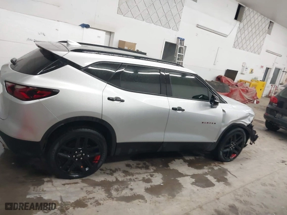 2020 Chevrolet Blazer LT with VIN 3GNKBJRS9LS624655, listed as a IAAI auction lot 41707430 with 99,335 mi miles. Bid and sale history available at carsss.com. Image 13.