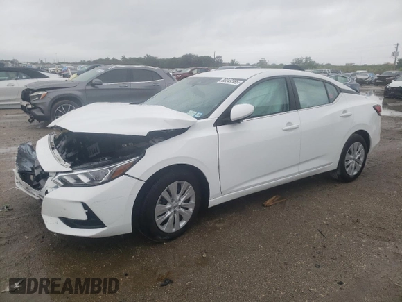 2023 Nissan Sentra S z VIN 3N1AB8BV2PY296485, wystawiony jako Copart lot #89249585 z przebiegiem 4 167 mil mil oraz Nie do naprawy • Non repairable. Historia ofert i sprzedaży dostępna na DreamBid. Obrazek 1.