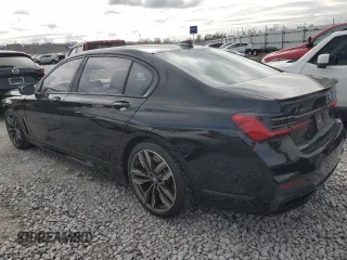 2022 BMW 7 Series with VIN WBA7U6C06NCK59421, listed as a Copart auction lot 80159874 with 24,033 mi miles and Salvage title. Bid and sale history available at DreamBid. Image 2.