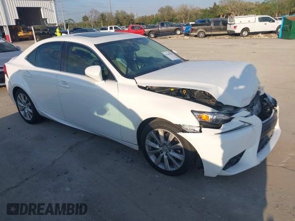 2015 Lexus IS 250 with VIN JTHBF1D20F5080211, listed as a IAAI auction lot 41669299 with 102,813 mi miles and . Bid and sale history available at carsss.com. Image 1.