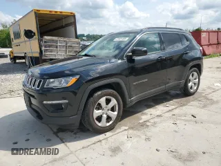 2017 Jeep Compass Latitude with VIN 3C4NJCBB0HT611440, listed as a Copart auction lot 57401485 with 128,319 mi miles and Salvage title. Bid and sale history available at DreamBid. Image 1.