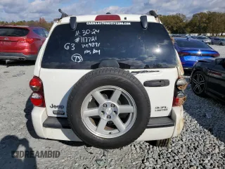 2007 Jeep Liberty Limited with VIN 1J4GK58K87W504891, listed as a Copart auction lot 83341164 with Not provided miles and Salvage title. Bid and sale history available at DreamBid. Image 6.