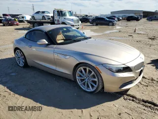 2012 BMW Z4 sDrive35i with VIN WBALM7C5XCE384505, listed as a Copart auction lot 42992295 with 16,593 mi miles and Salvage Title. Bid and sale history available at carsss.com. Image 4.