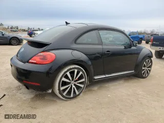 2012 Volkswagen Beetle 2.0T Turbo w/Sun/Sound with VIN 3VWV67ATXCM645050, listed as a Copart auction lot 45746555 with 152,935 mi miles and Salvage Title. Bid and sale history available at carsss.com. Image 3.