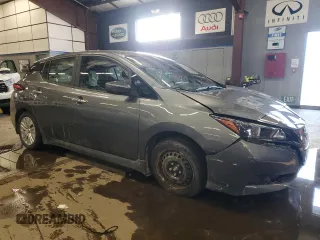 2024 Nissan LEAF S with VIN 1N4AZ1BV9RC555006, listed as a Copart auction lot 46305855 with 16,286 mi miles and Clean Title. Bid and sale history available at DreamBid. Image 4.