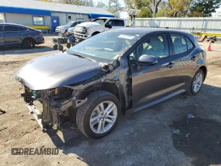 2022 Toyota Corolla Hatchback SE with VIN JTND4MBE8N3191366, listed as a Copart auction lot 79302884 with 21,234 mi miles and Salvage Title. Bid and sale history available at carsss.com. Image 1.