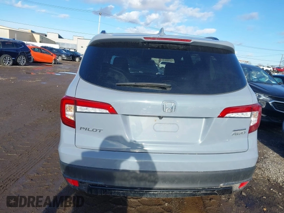 2022 Honda Pilot Special Edition with VIN 5FNYF6H27NB073336, listed as a IAAI auction lot 41711113 with 21,745 mi miles. Bid and sale history available at carsss.com. Image 16.