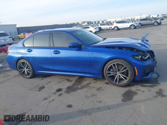 2019 BMW 3 Series 330i xDrive with VIN WBA5R7C50KAE82705, listed as a IAAI auction lot 41233898 with 69,505 mi miles. Bid and sale history available at carsss.com. Image 14.