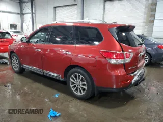 2013 Nissan Pathfinder SL with VIN 5N1AR2MM5DC683266, listed as a Copart auction lot 60233405 with 161,606 mi miles and Salvage title. Bid and sale history available at DreamBid. Image 2.