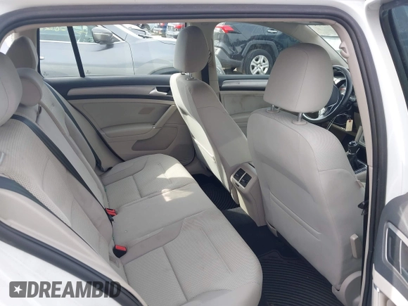 2017 Volkswagen Golf SportWagen S with VIN 3VWA17AUXHM500846, listed as a IAAI auction lot 41767974 with 91,077 mi miles. Bid and sale history available at carsss.com. Image 8.
