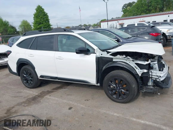 2023 Subaru Outback Onyx with VIN 4S4BTALC5P3195285, listed as a IAAI auction lot 42006352 with 24,222 mi miles and . Bid and sale history available at DreamBid. Image 14.