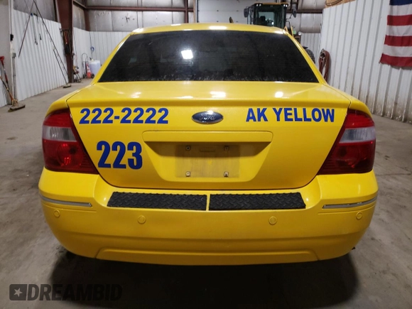 2006 Ford Five Hundred Limited with VIN 1FAHP28136G173928, listed as a Copart auction lot 41915955 with 0 mi miles and Salvage Title. Bid and sale history available at carsss.com. Image 6.