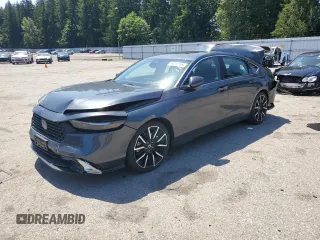 2024 Honda Accord Touring with VIN 1HGCY2F87RA005817, listed as a Copart auction lot 59211165 with 28,355 mi miles and Salvage title. Bid and sale history available at DreamBid. Image 1.