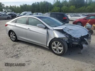 2013 Hyundai Sonata Limited with VIN 5NPEC4AC0DH686224, listed as a Copart auction lot 54276065 with 88,460 mi miles and Salvage Title. Bid and sale history available at DreamBid. Image 4.