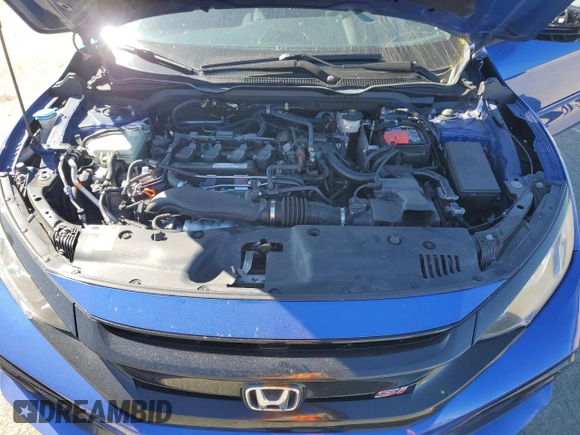 2017 Honda Civic Si with VIN 2HGFC3A55HH752606, listed as a Copart auction lot 46866185 with 118,662 mi miles and Salvage Title. Bid and sale history available at DreamBid. Image 11.