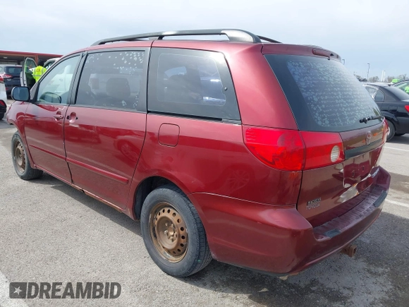 2006 Toyota Sienna CE with VIN 5TDZA23C96S560661, listed as a IAAI auction lot 41954886 with 272,937 mi miles. Bid and sale history available at carsss.com. Image 3.