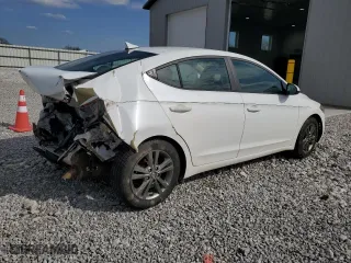 2017 Hyundai Elantra SE with VIN 5NPD84LF3HH054506, listed as a Copart auction lot 52057685 with 117,669 mi miles and Salvage Title. Bid and sale history available at carsss.com. Image 3.