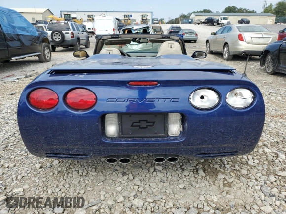 2004 Chevrolet Corvette with VIN 1G1YY32G845124459, listed as a Copart auction lot 72226674 with 25,361 mi miles and Salvage Title. Bid and sale history available at carsss.com. Image 6.
