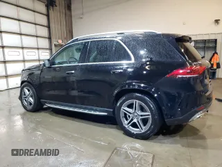 2021 Mercedes-Benz GLE 450 with VIN 4JGFB5KB7MA505318, listed as a Copart auction lot 47925135 with 31,468 mi miles and Salvage title. Bid and sale history available at DreamBid. Image 2.