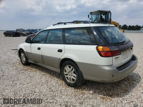 2000 Subaru Legacy Outback with VIN 4S3BH6751Y7600650, listed as a Copart auction lot 62929304 with 196,173 mi miles and Clean title. Bid and sale history available at DreamBid. Image 2.