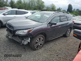 2021 Subaru Ascent Limited z VIN 4S4WMAJD8M3464756, wystawiony jako Copart lot #58090775 z przebiegiem 27 133 mil mil oraz Szkoda całkowita • Salvage title. Historia ofert i sprzedaży dostępna na DreamBid. Obrazek 1.