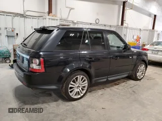 2012 Land Rover Range Rover Sport HSE Lux with VIN SALSK2D49CA722232, listed as a Copart auction lot 55806025 with 114,835 mi miles and Clean Title. Bid and sale history available at DreamBid. Image 3.