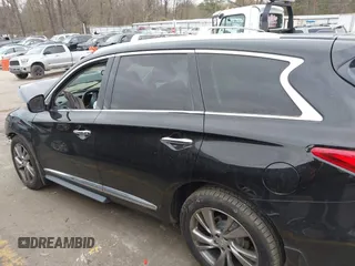 2014 Infiniti QX60 with VIN 5N1AL0MM8EC529125, listed as a IAAI auction lot 41849993 with 159,484 mi miles. Bid and sale history available at carsss.com. Image 14.