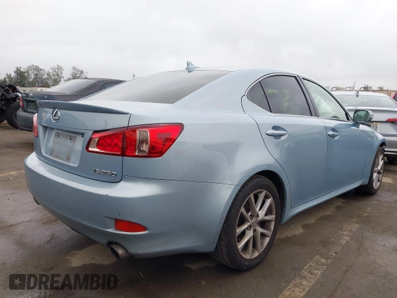 2013 Lexus IS 250 с VIN JTHBF5C25D5186028, выставлен на аукционе IAAI как лот 42201419 с пробегом 106 494 миль миль и . История ставок и продаж доступна на DreamBid. Изображение 4.
