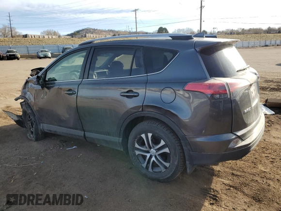 2017 Toyota RAV4 LE with VIN JTMBFREVXHJ145374, listed as a Copart auction lot 49806855 with 0 mi miles and Salvage Title. Bid and sale history available at carsss.com. Image 2.