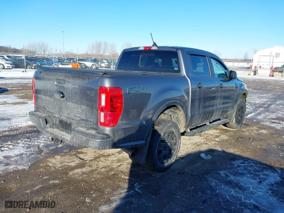 2023 Ford Ranger XL with VIN 1FTER4FH7PLE00470, listed as a IAAI auction lot 41365325 with 23,263 mi miles. Bid and sale history available at carsss.com. Image 4.