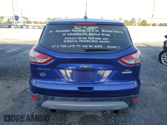 2014 Ford Escape SE with VIN 1FMCU0GX5EUE21079, listed as a Copart auction lot 49684035 with 120,238 mi miles and Salvage Title. Bid and sale history available at carsss.com. Image 6.