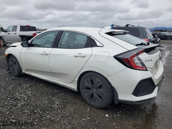 2017 Honda Civic Hatchback EX with VIN SHHFK7H58HU408562, listed as a Copart auction lot 45228225 with 64,820 mi miles and Salvage Title. Bid and sale history available at carsss.com. Image 2.