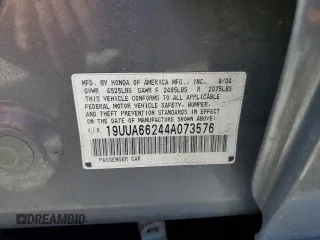 2004 Acura TL with VIN 19UUA66244A073576, listed as a Copart auction lot 51494265 with 157,994 mi miles and Salvage Title. Bid and sale history available at carsss.com. Image 12.