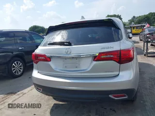 2015 Acura MDX Technology with VIN 5FRYD4H44FB008021, listed as a IAAI auction lot 42174515 with 164,767 mi miles and . Bid and sale history available at DreamBid. Image 16.