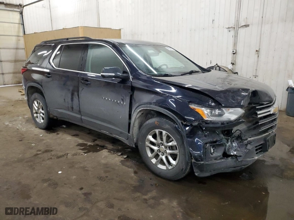 2020 Chevrolet Traverse LT Cloth with VIN 1GNEVGKW2LJ118249, listed as a Copart auction lot 45584925 with 132,111 mi miles and Salvage Title. Bid and sale history available at carsss.com. Image 4.