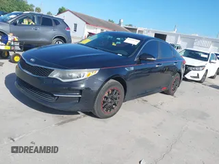 2018 Kia Optima LX with VIN 5XXGT4L33JG195305, listed as a IAAI auction lot 41943348 with 174,458 mi miles. Bid and sale history available at carsss.com. Image 17.