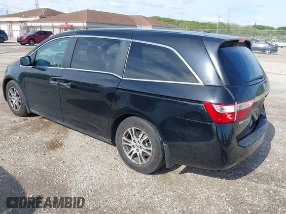2013 Honda Odyssey EX-L с VIN 5FNRL5H62DB059725, выставлен на аукционе IAAI как лот 42326858 с пробегом 152 251 миль миль и . История ставок и продаж доступна на DreamBid. Изображение 3.