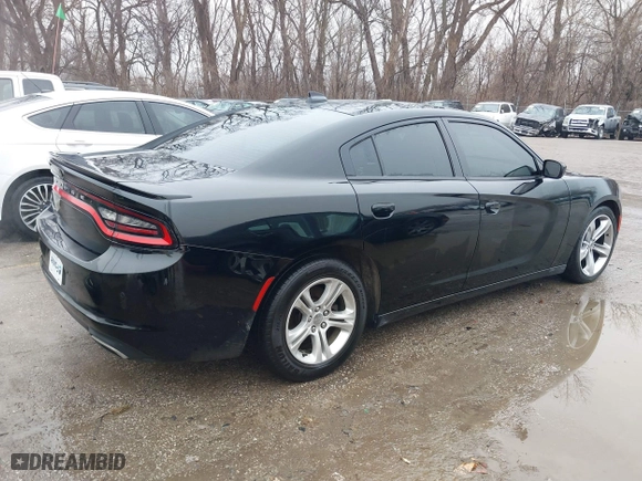 2018 Dodge Charger Daytona with VIN 2C3CDXCT9JH133275, listed as a IAAI auction lot 41455685 with 161,686 mi miles. Bid and sale history available at carsss.com. Image 4.