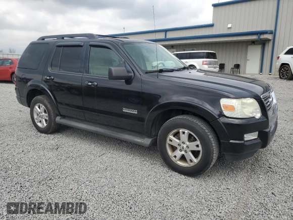 2007 Ford Explorer XLT with VIN 1FMEU63E47UB28471, listed as a Copart auction lot 52948745 with 181,169 mi miles and Clean Title. Bid and sale history available at carsss.com. Image 4.