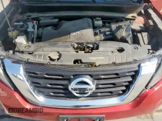 2017 Nissan Pathfinder Platinum with VIN 5N1DR2MN7HC684608, listed as a Copart auction lot 53585665 with 132,188 mi miles and Clean Title. Bid and sale history available at carsss.com. Image 12.